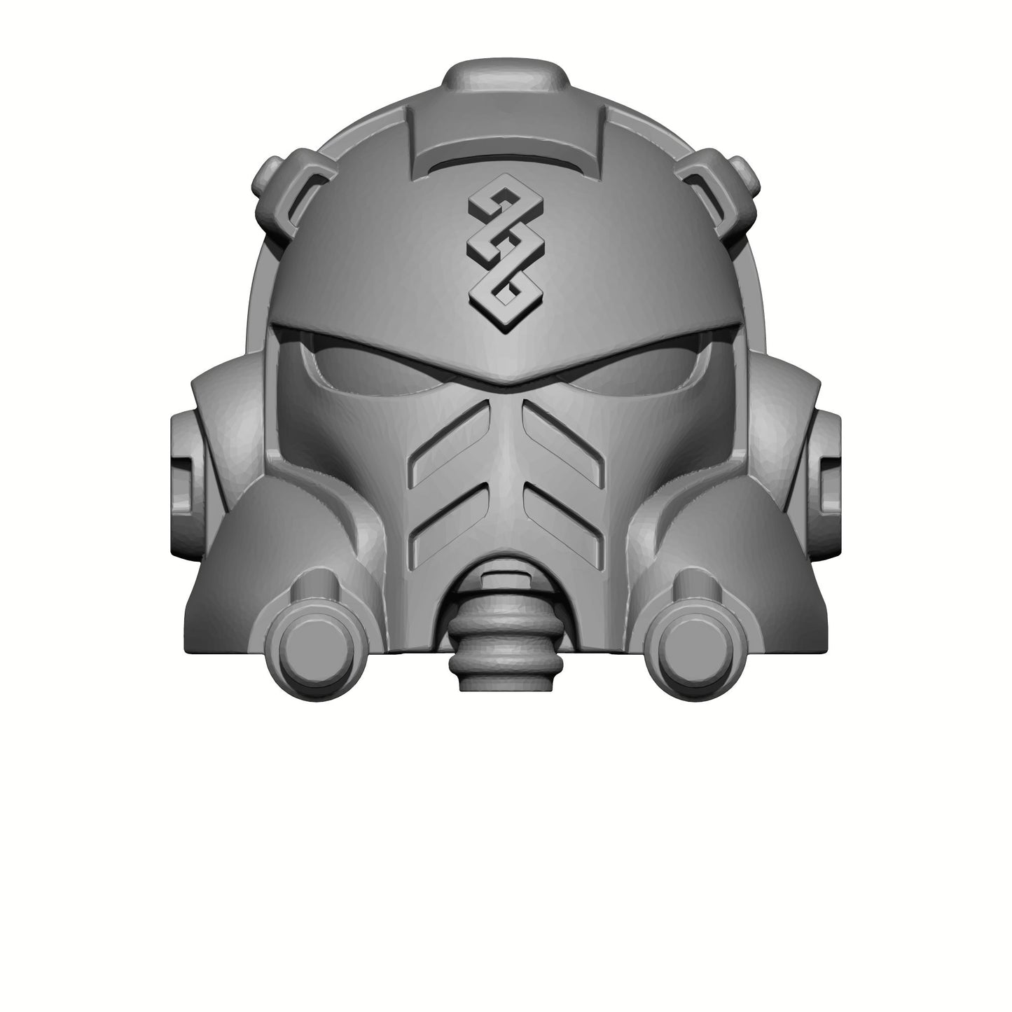 Gravis Captain Armor Mark X Apothecary Helmet for McFarlane Toys Loyalist Marine Action Figures