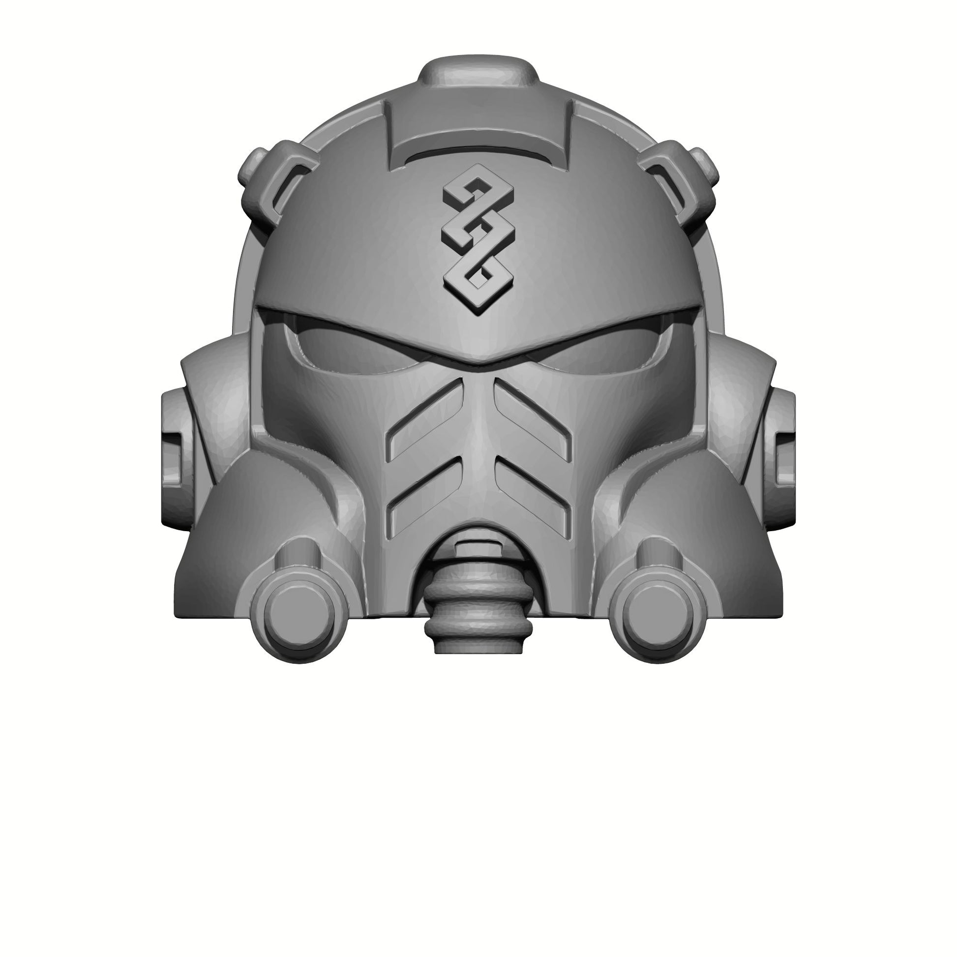 Gravis Captain Armor Mark X Apothecary Helmet for McFarlane Toys Loyalist Marine Action Figures