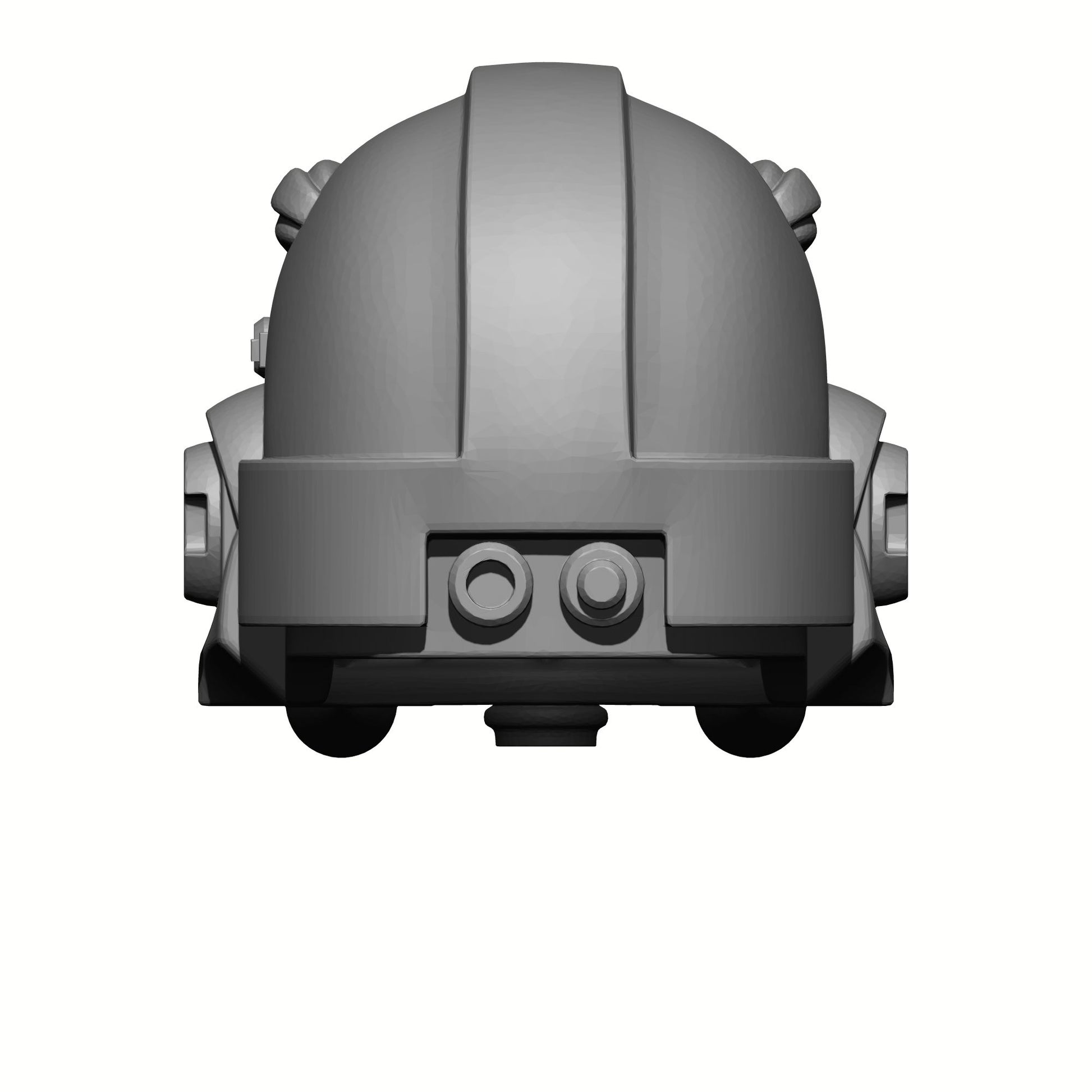 Gravis Captain Armor Mark X Helmet w Optic for McFarlane Toys Loyalist Marine Action Figures