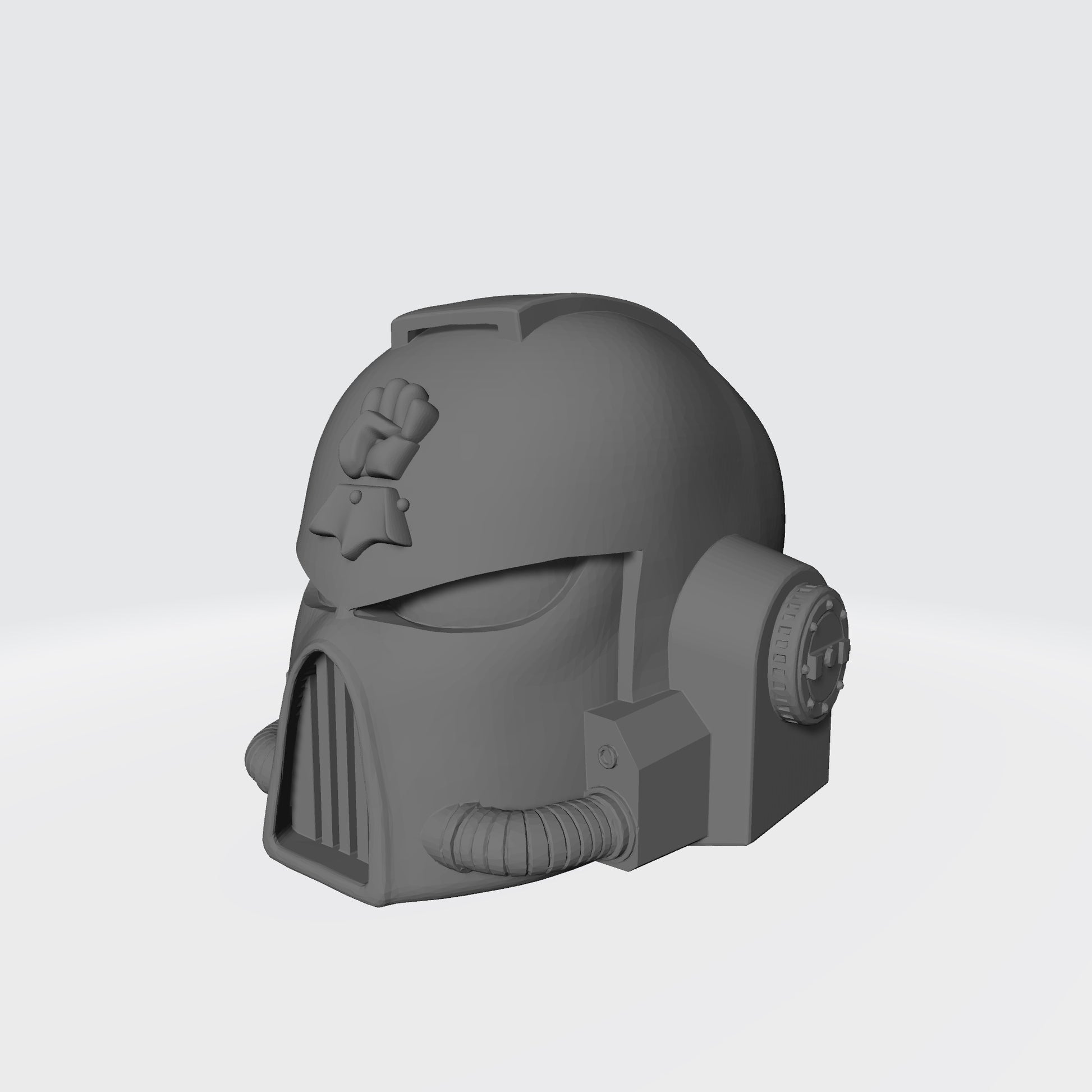 Imperial Fists MKII Aquila Helmet Deluxe for McFarlane Toys Space Marine Action Figures