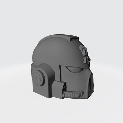 Imperial Fists MKII Aquila Helmet Deluxe for McFarlane Toys Space Marine Action Figures