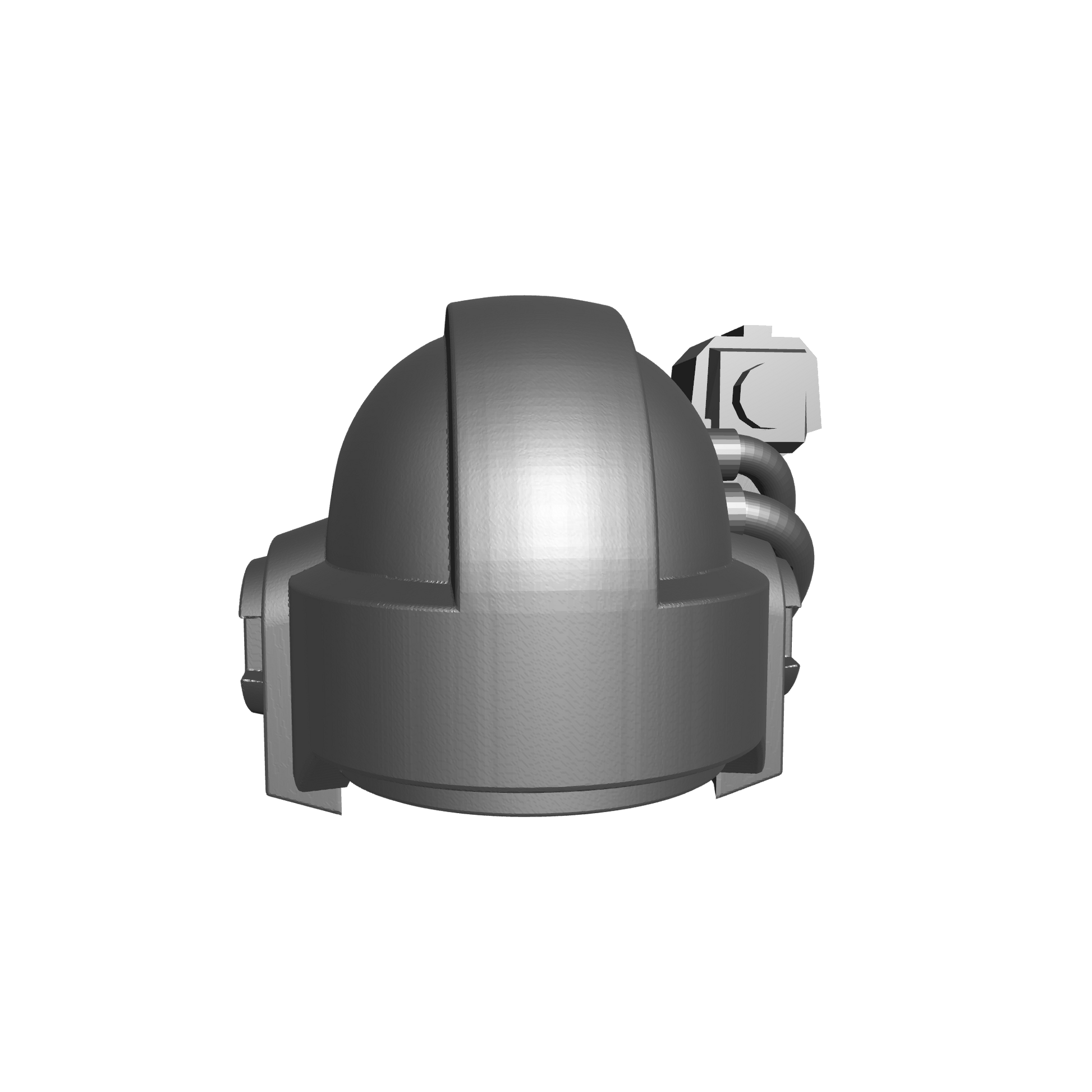Space Wolves Legion MK VIII Helmet with Optics and Diamond on the Right for McFarlane Toys Loyalist Marine Action Figures
