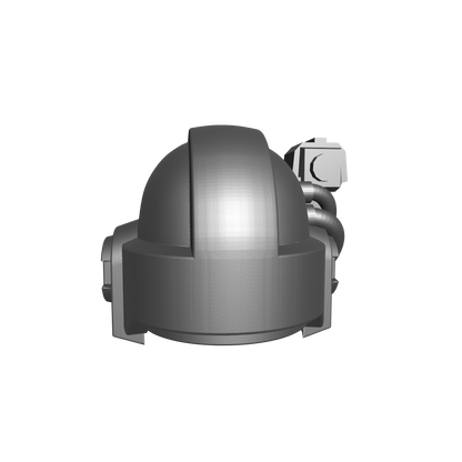 Space Wolves Legion MK VIII Helmet with Optics and Diamond on the Right for McFarlane Toys Loyalist Marine Action Figures