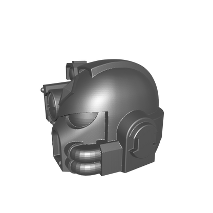 Space Wolves Legion MK VIII Helmet with Optics and Diamond on the Right for McFarlane Toys Loyalist Marine Action Figures