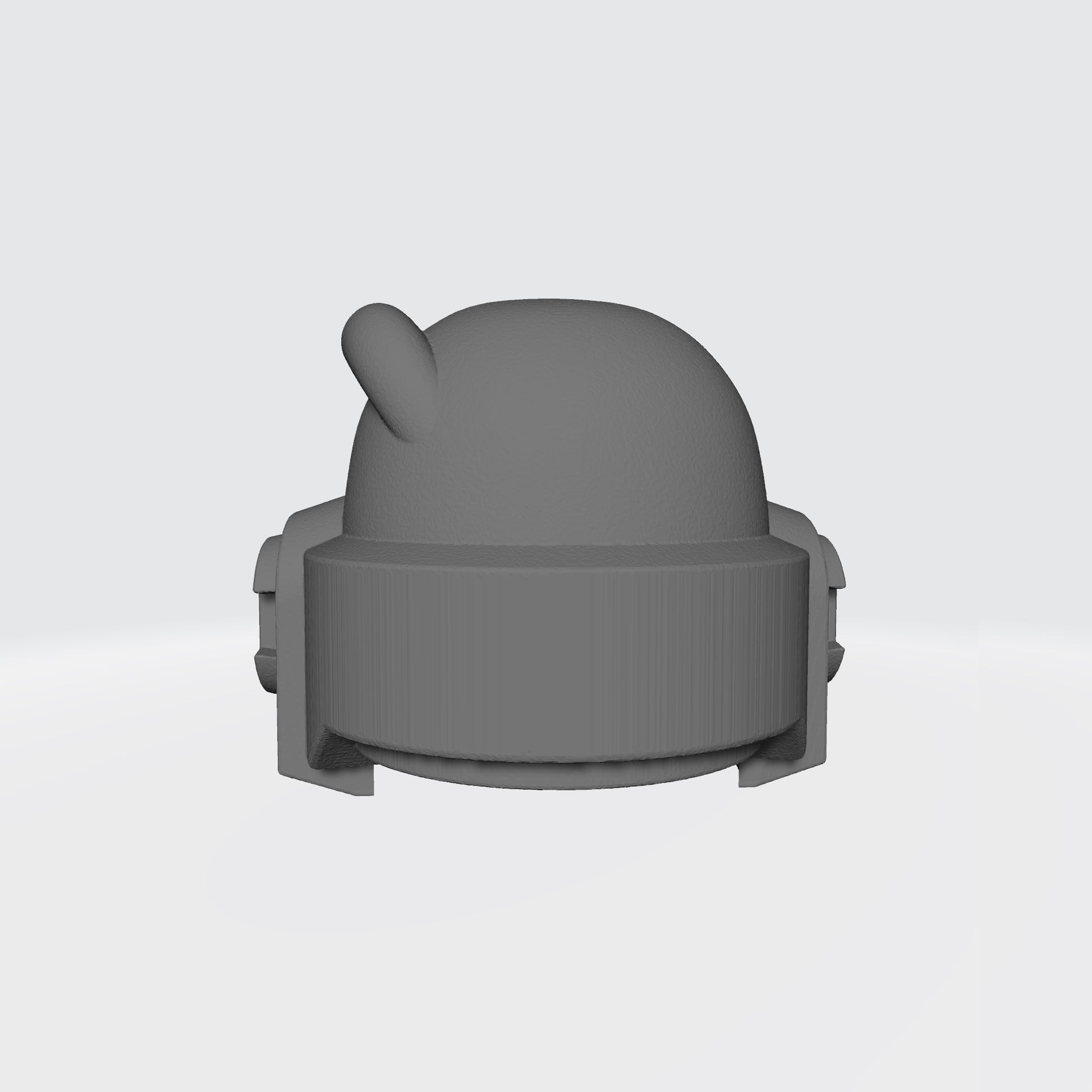 Space Wolf Helmet MKVI with Gem and Sensor Compatible with Miniatures and Action Figures