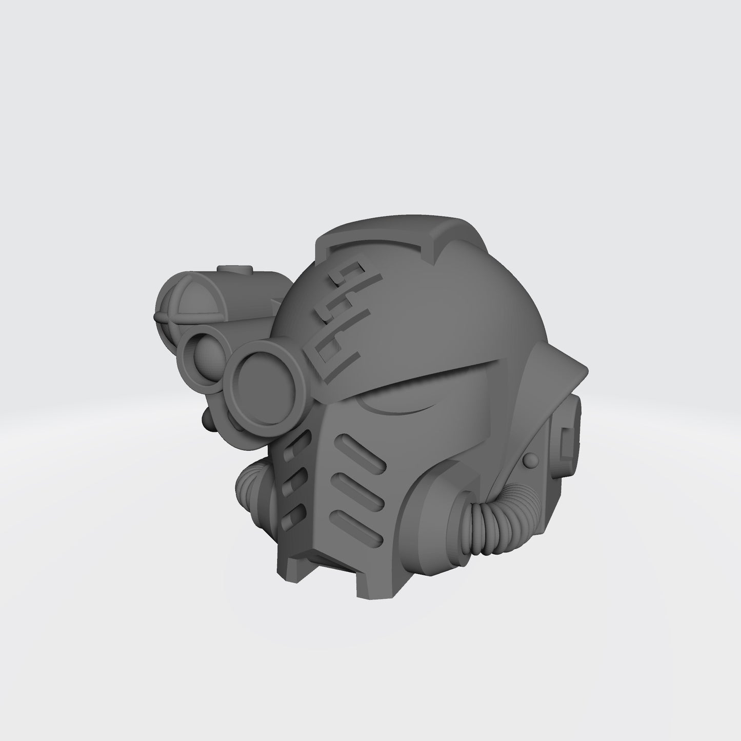 Space Marine Apothecary Helmet MKX compatible with McFarlane Toys Space Marines by Fantasy World Games
