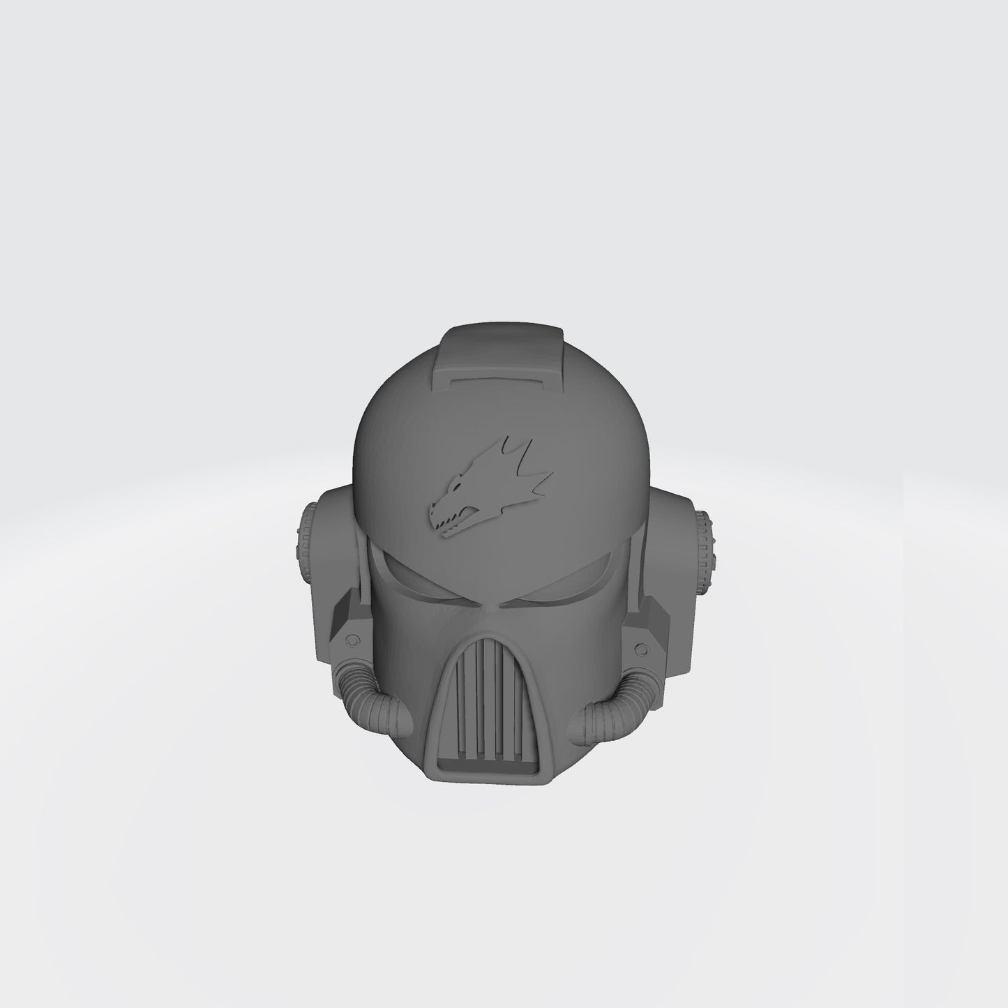 Salamanders Legion MKVII Helmet Compatible with McFarlane Space Marine Action Figures