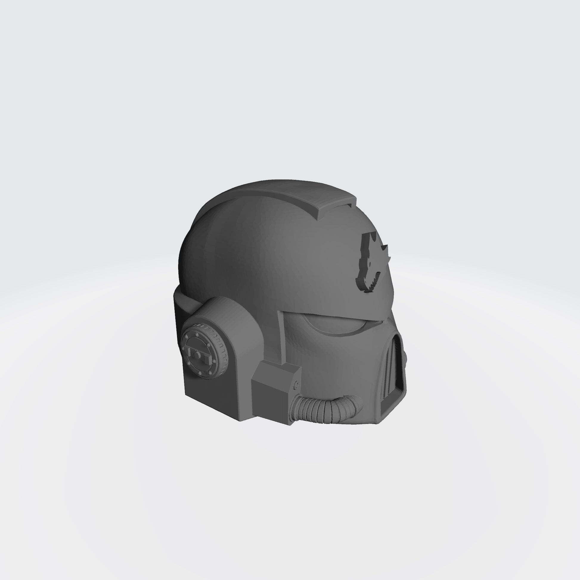 Salamanders Legion MKVII Helmet Compatible with McFarlane Space Marine Action Figures