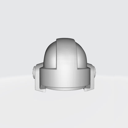 White Scars MKVI Helmet for McFarlane Toys Space Marine Action Figures