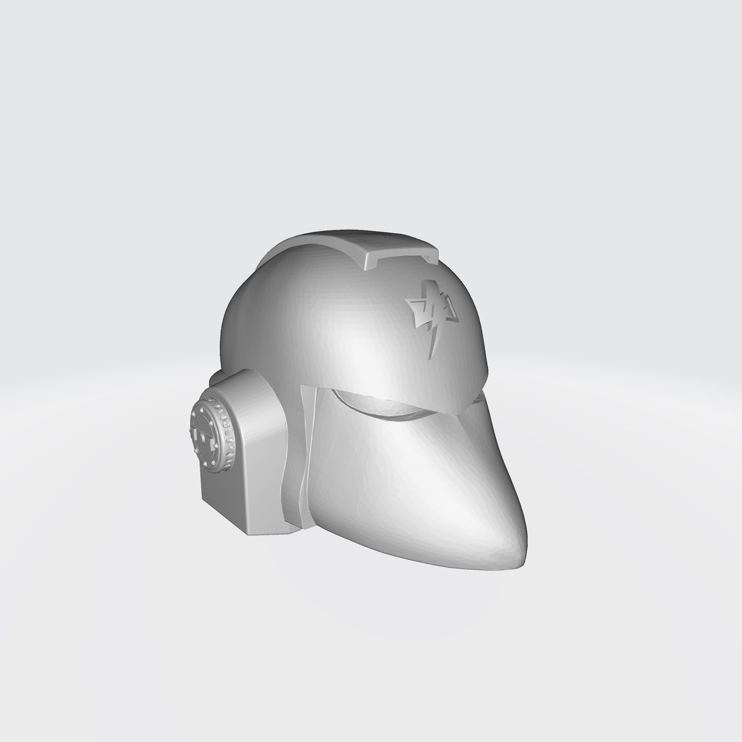 White Scars MKVI Helmet for McFarlane Toys Space Marine Action Figures