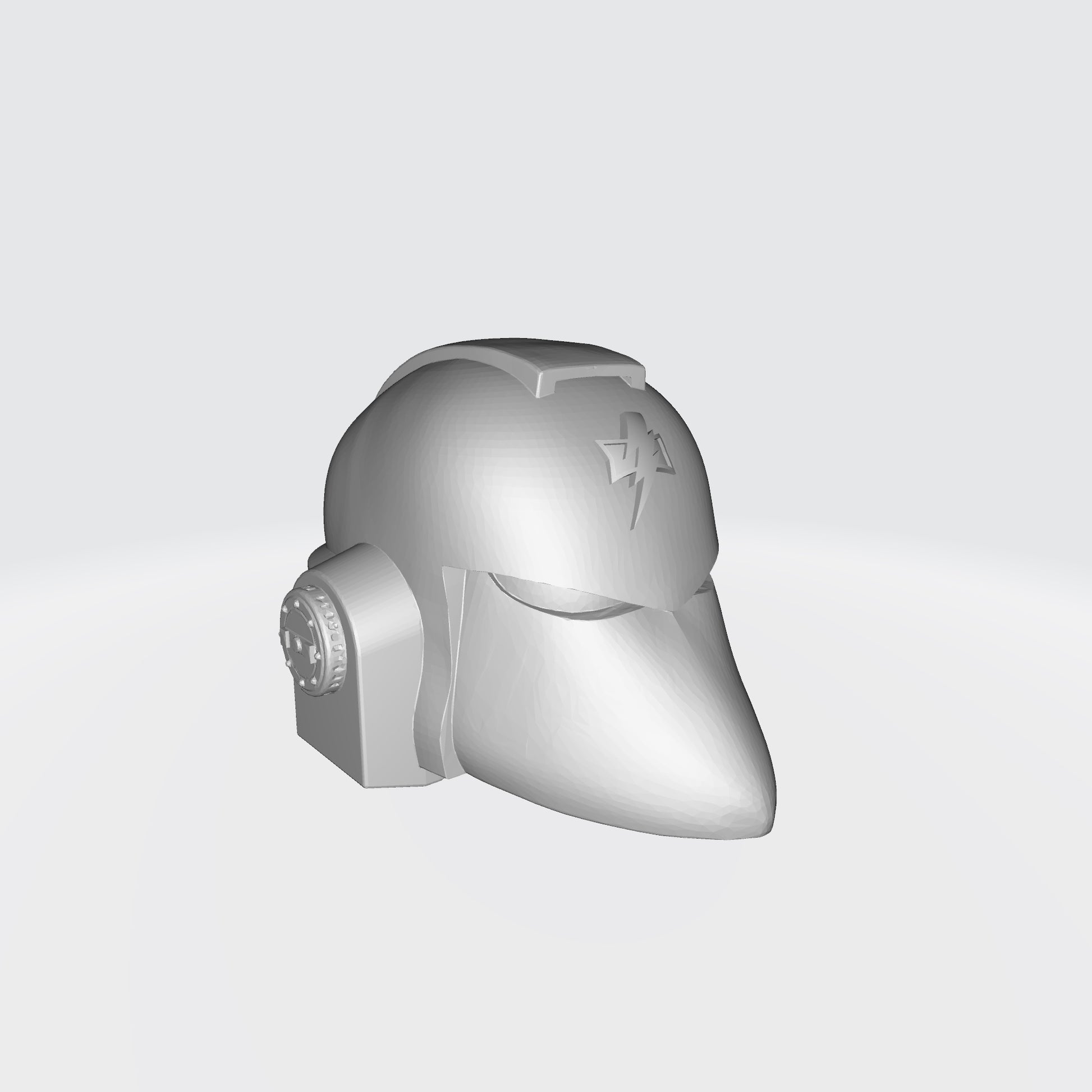 White Scars MKVI Helmet for McFarlane Toys Space Marine Action Figures