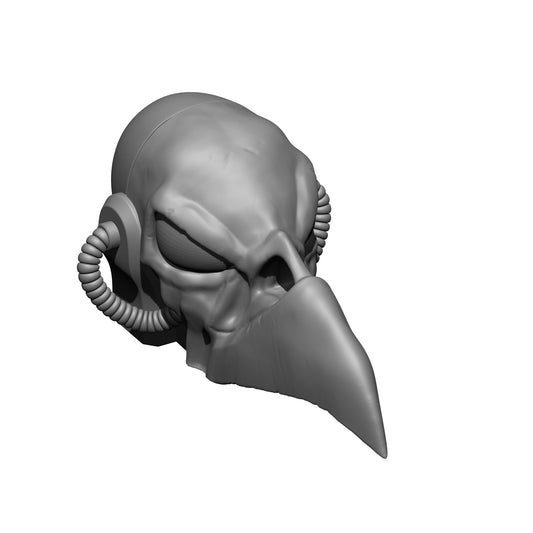 Raven Guard Raven Skull Helmet for McFarlane Toys Space Marine Action Figures