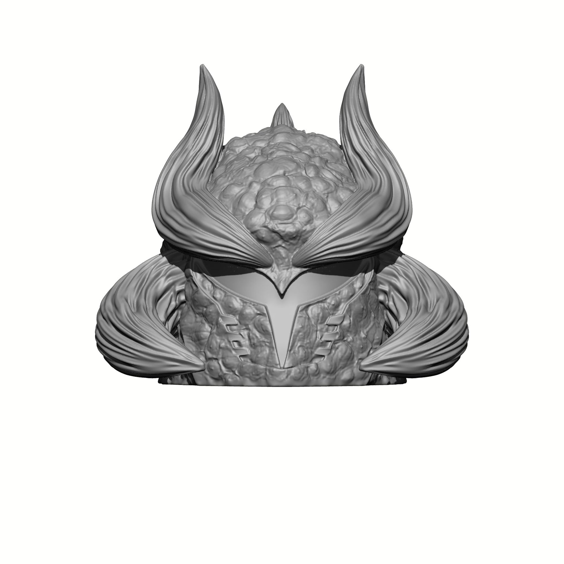 Salamanders Legion MH Elite Dragon Helmet with Horns Compatible with McFarlane Space Marine Action Figures