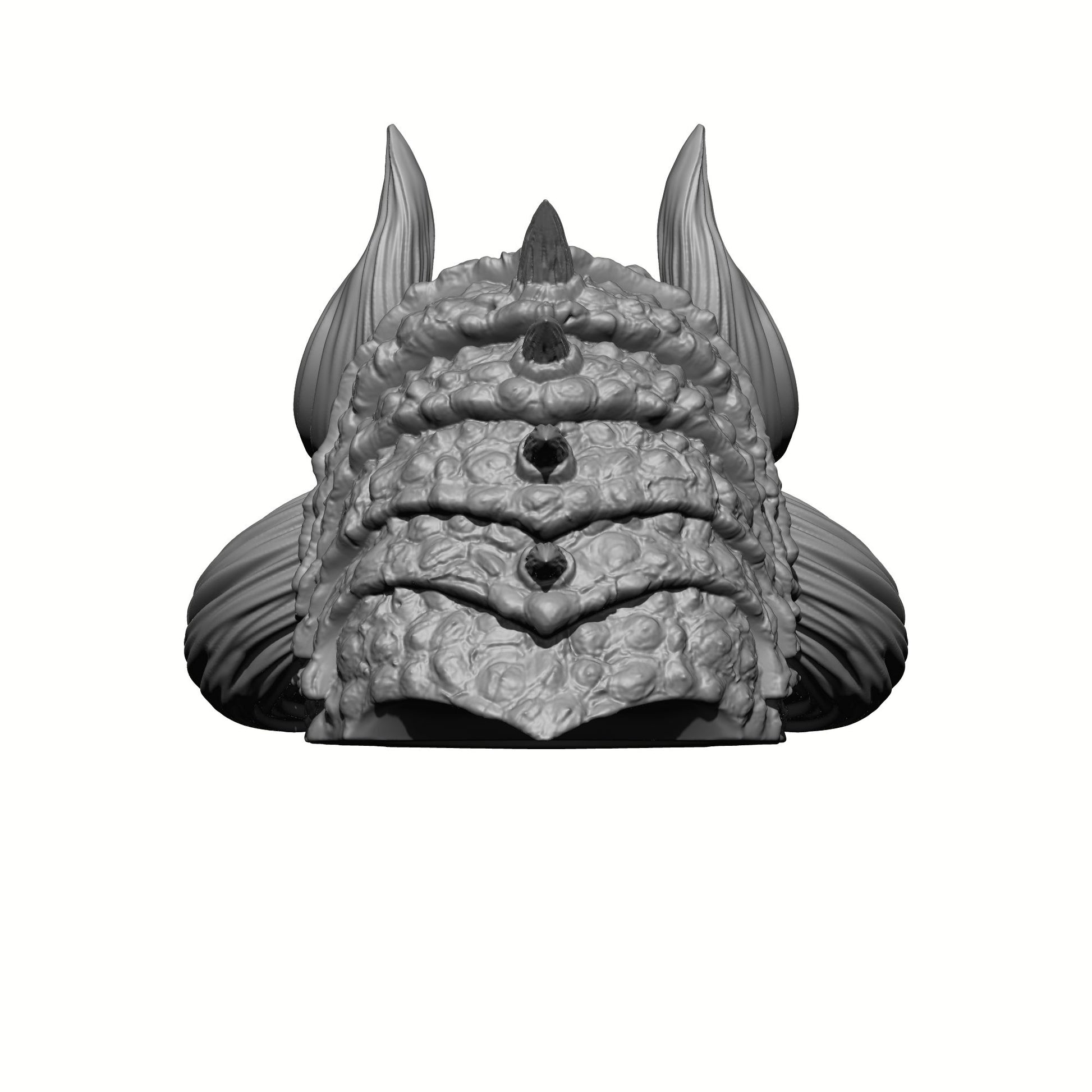 Salamanders Legion MH Elite Dragon Helmet with Horns Compatible with McFarlane Space Marine Action Figures