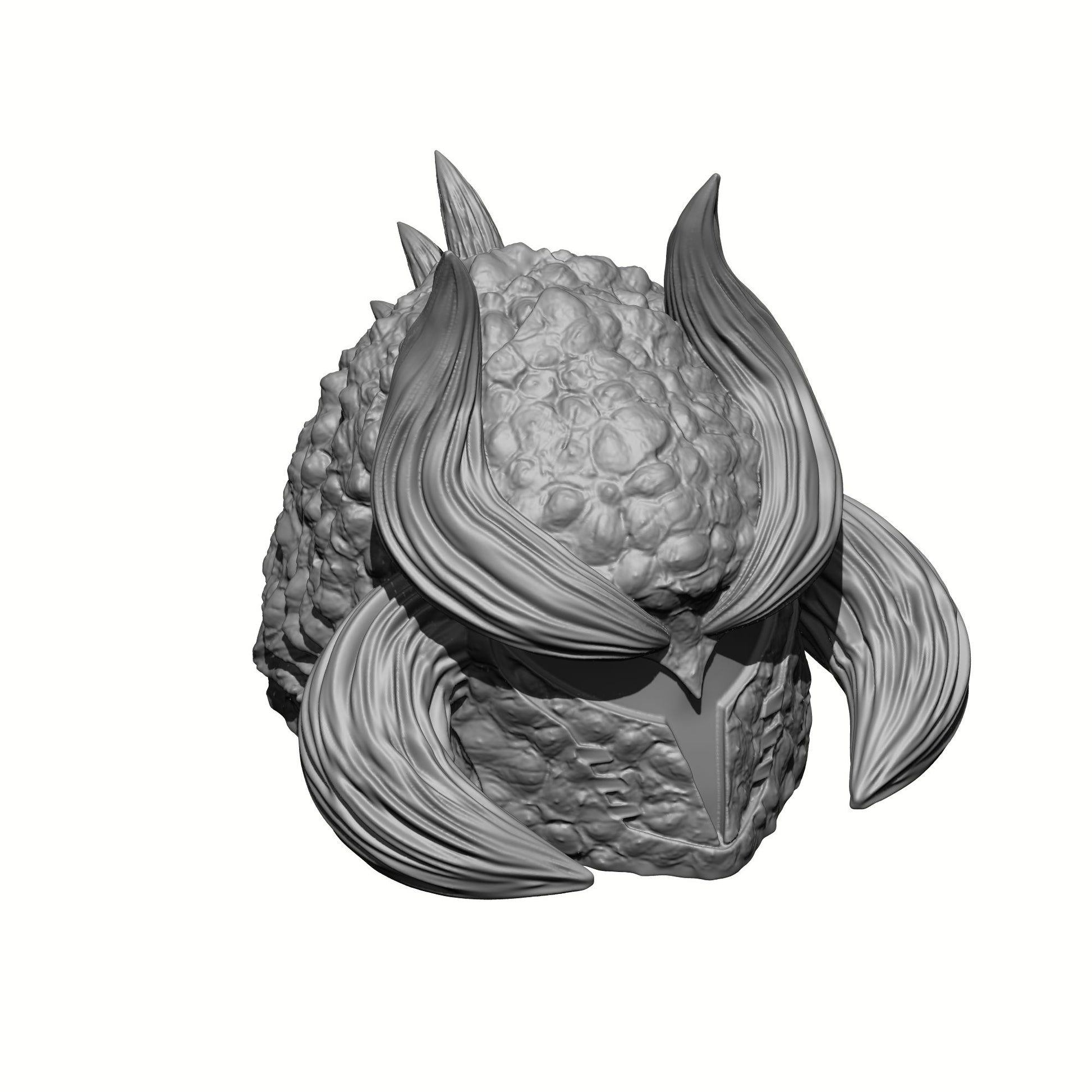 Salamanders Legion MH Elite Dragon Helmet with Horns Compatible with McFarlane Space Marine Action Figures