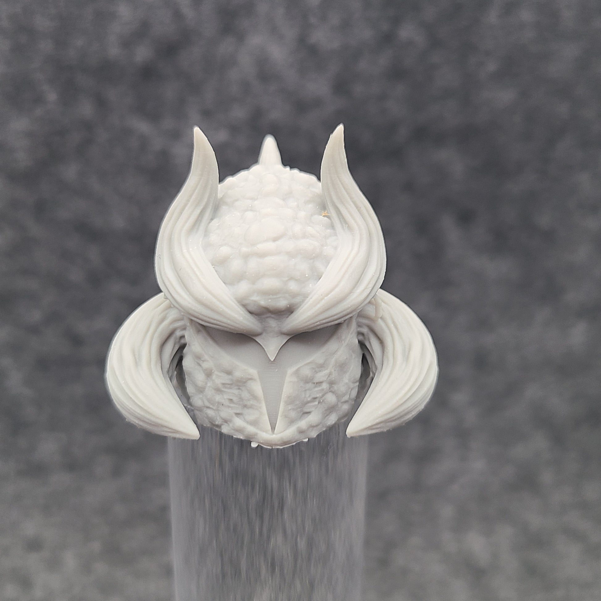 Salamanders Legion MH Elite Dragon Helmet with Horns Compatible with McFarlane Space Marine Action Figures