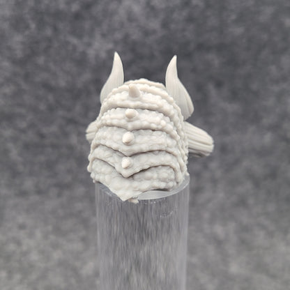 Salamanders Legion MH Elite Dragon Helmet with Horns Compatible with McFarlane Space Marine Action Figures