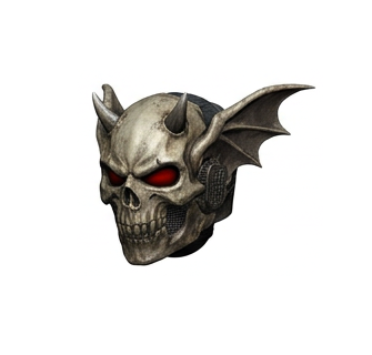 Night Terrors Warrior Order Screaming Skull Helmet V1 Compatible with McFarlane Toys 7-Inch Armored Action Figures Custom Resin Helmet