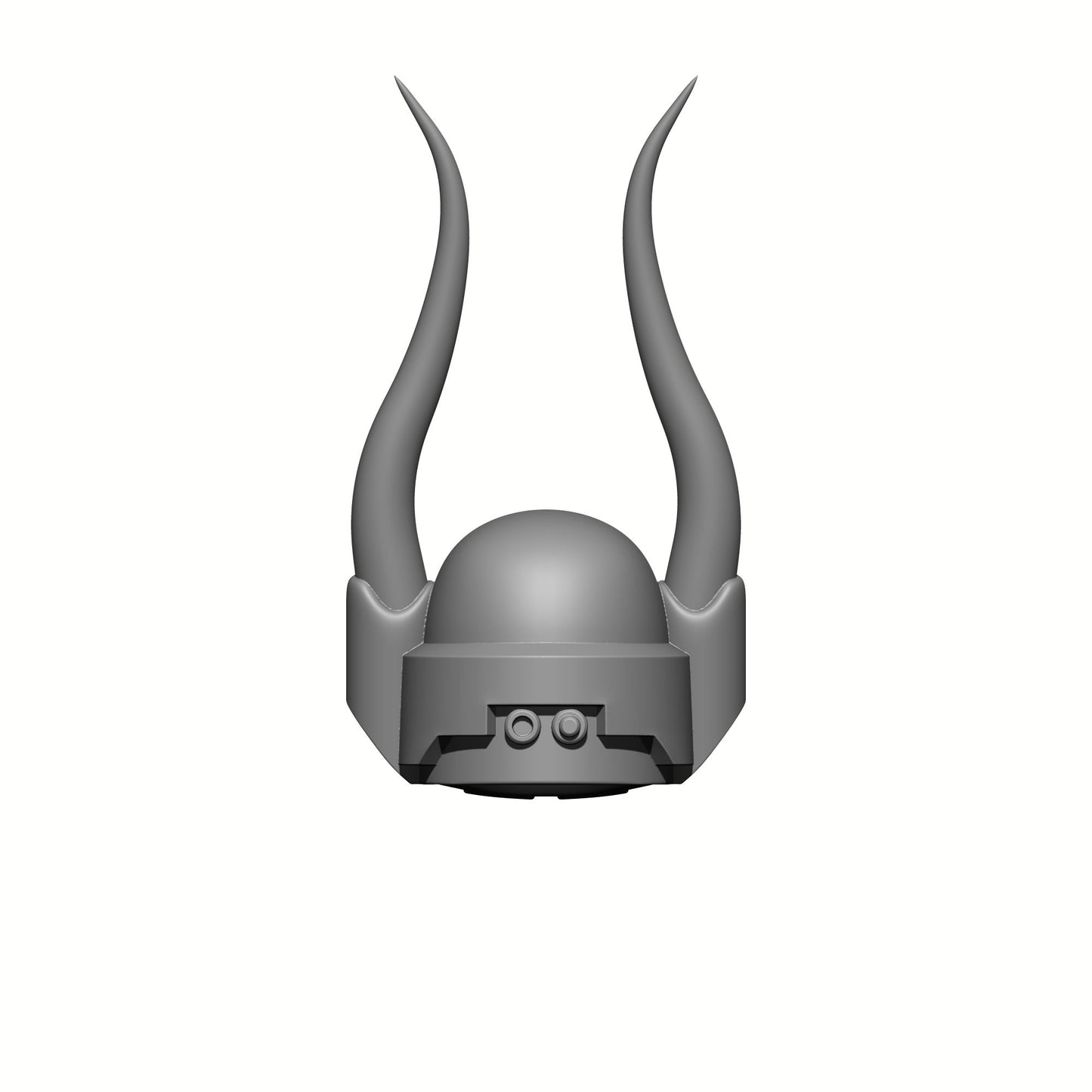 Space Crusader Helmet with Horns for McFarlane Toys Space Marine Action Figures