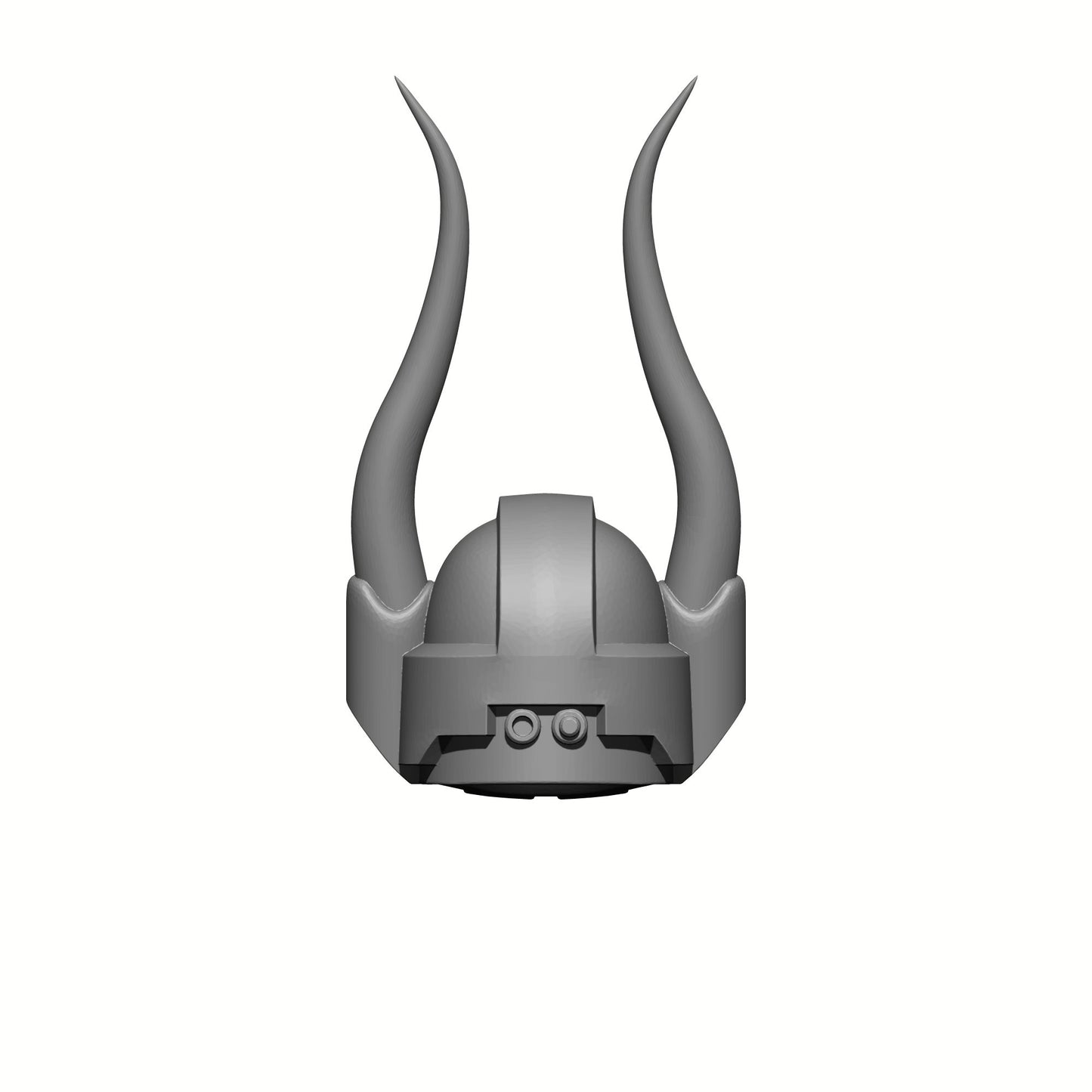 Space Crusader Helmet with Arrow and Horns for McFarlane Toys Space Marine Action Figures