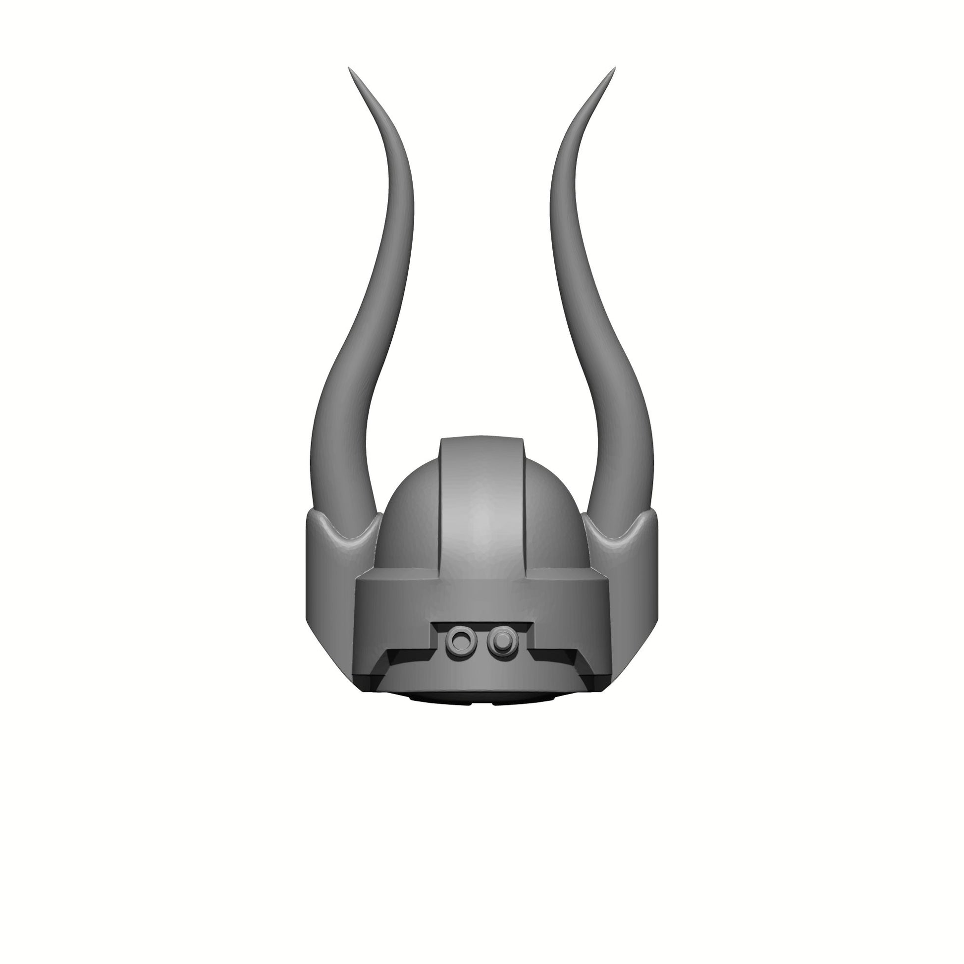 Space Crusader Helmet with Arrow and Horns for McFarlane Toys Space Marine Action Figures