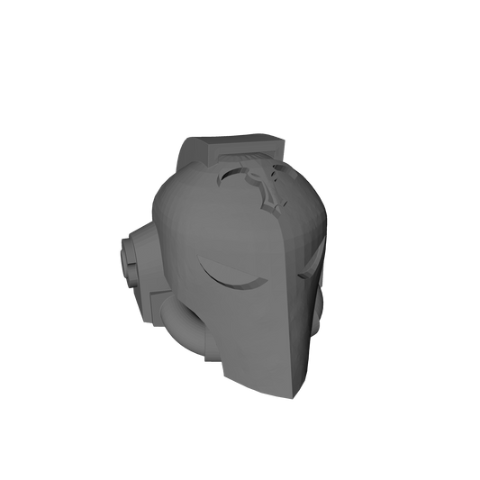 Minotaurs Chapter Spartan Helmet for McFarlane Toys Space Marines Action Figures