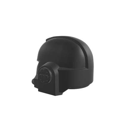 Red Scorpions Chapter Mark VII Helmet for McFarlane Toys Loyalist Marine Action Figures Custom 1:12th Scale Head Swap