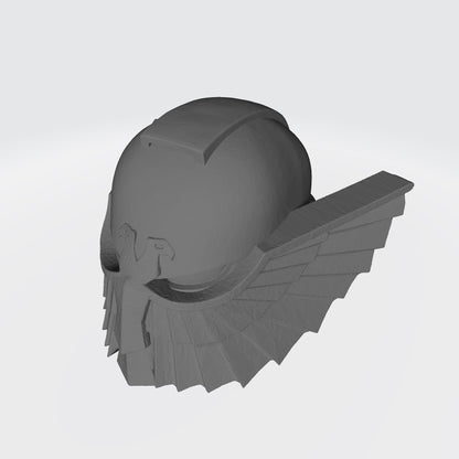 Space Marine Ultramarines Victrix Guard Helmet for Grimdark Praetorian Action Figures and Miniatures