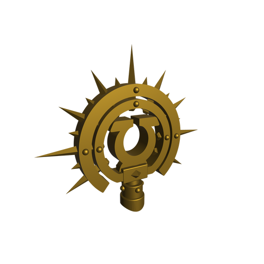 Ultramarine Legion Iron Halo for McFarlane Toys Loyalist Marine Action Figures Custom 1:12th Scale Part