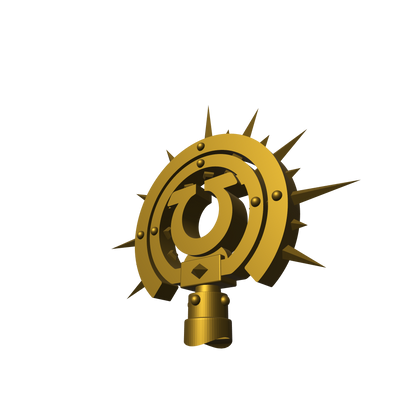 Ultramarine Legion Iron Halo for McFarlane Toys Loyalist Marine Action Figures Custom 1:12th Scale Part