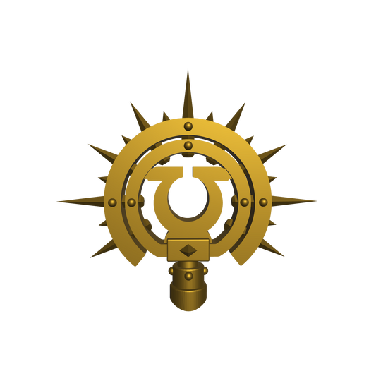 Ultramarine Legion Iron Halo for McFarlane Toys Loyalist Marine Action Figures Custom 1:12th Scale Part