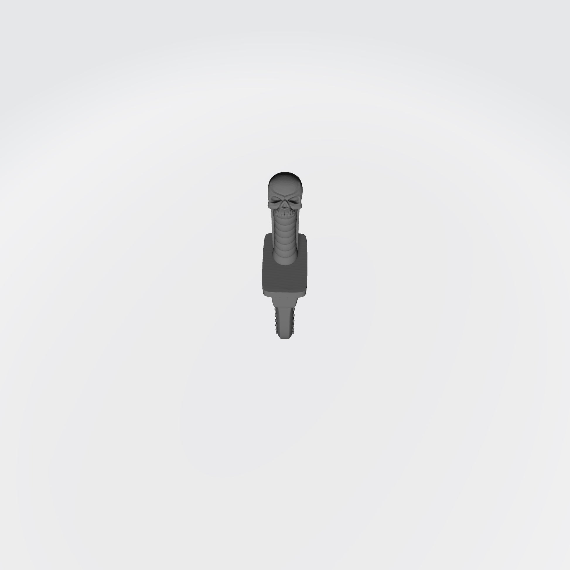 Top of the Fantasy World Games Vindicar Skull Dagger in Sheath for Mcfarlane Toys Space Marine and DC Action Figures