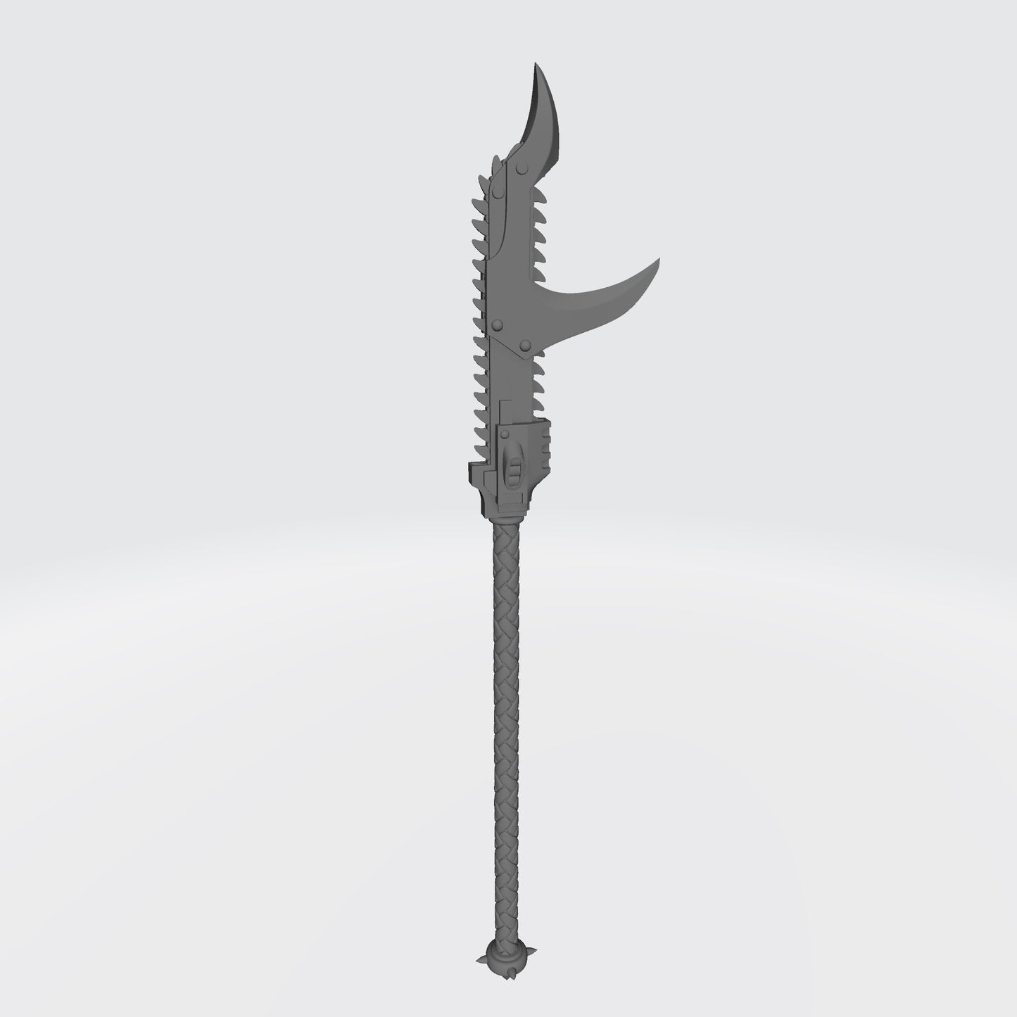 Night Terrors Warrior Order Chain Glaive V1 compatible with McFarlane Toys 7-inch armored action figures