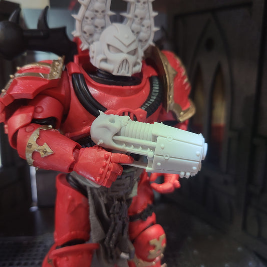 World Devourer Legion Betrayer Archaic Plasma Pistol for McFarlane Toys Traitor Marine Action Figures