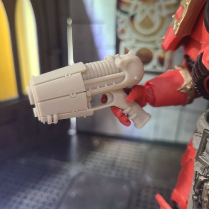 World Devourer Legion Betrayer Archaic Plasma Pistol for McFarlane Toys Traitor Marine Action Figures
