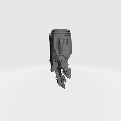 Mech Hands Right Hand Open Power Gauntlet compatible with McFarlane Toys 7-inch armored action figures custom resin accessory