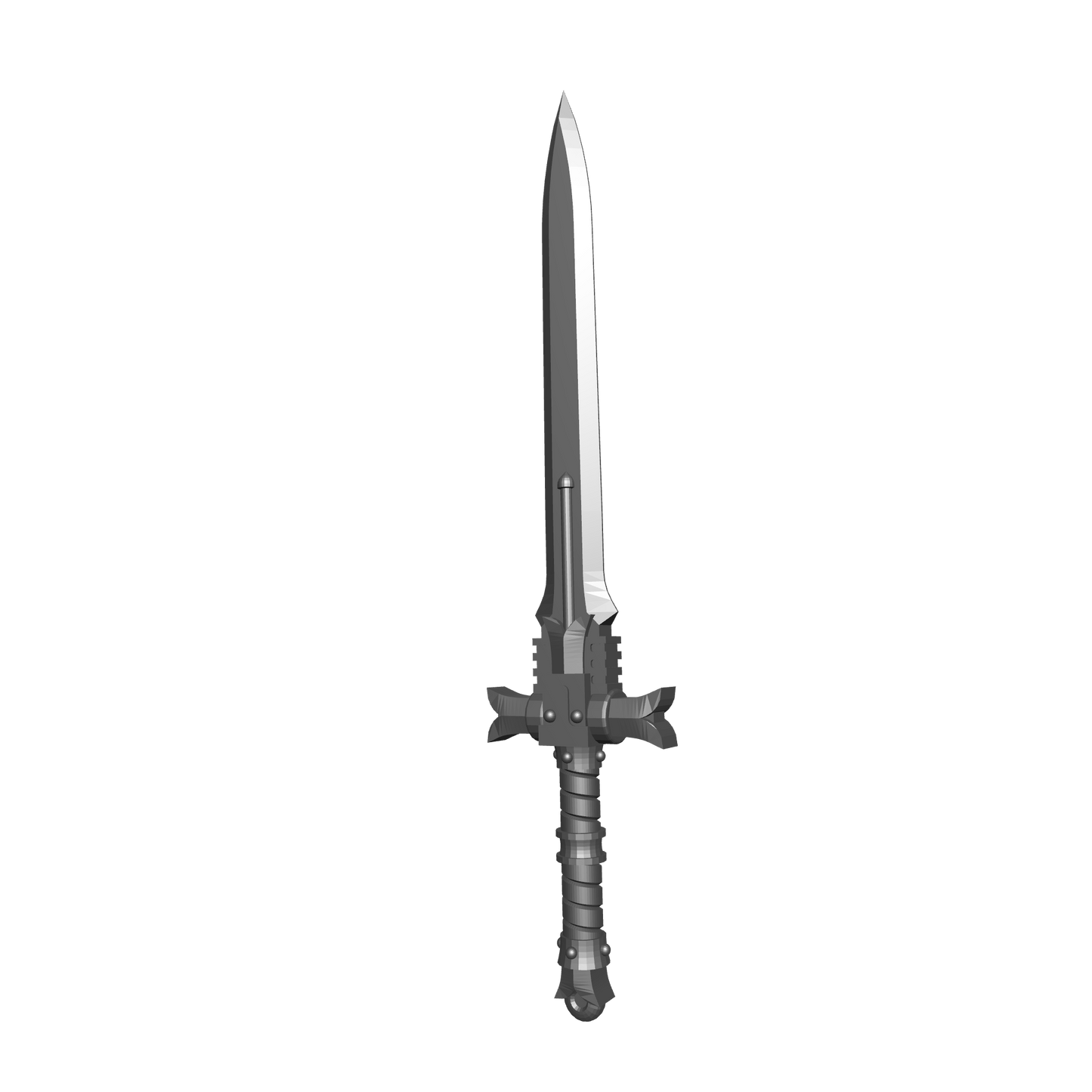 Black Templar Chapter Custom Power Sword compatible with McFarlane Toys Space Marine Action Figures