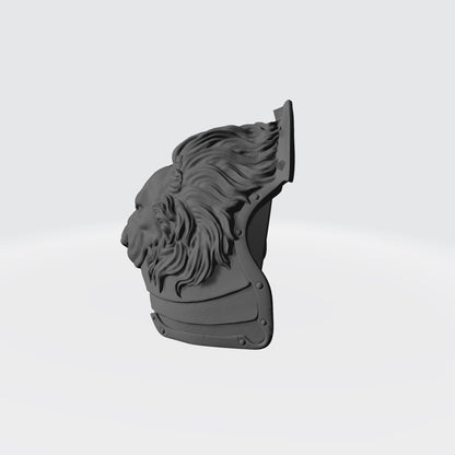 Dark Angels Lion El'Jonson Right Shoulder Pad McFarlane Toys Marine Action Figures