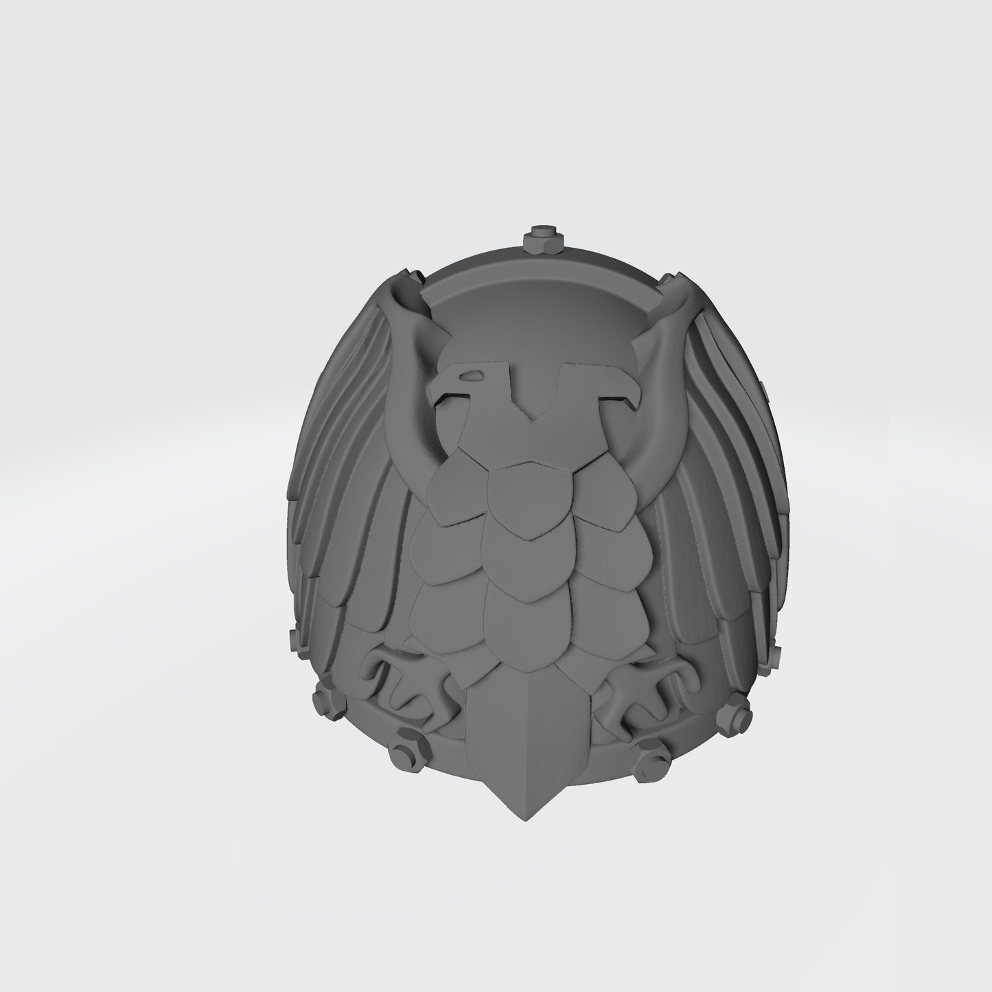 Custom Ultramarine Victrix Guard MKVII Shoulder Pad with Bolts for Grimdark Praetorian McFarlane Toys Battle Brother Space Marine Action Figures