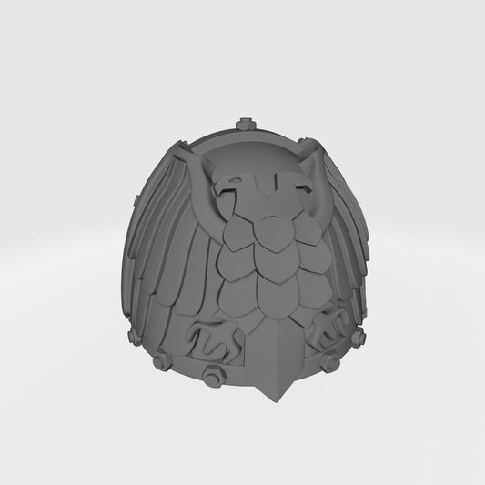 Custom Ultramarine Victrix Guard MKVII Shoulder Pad with Bolts for Grimdark Praetorian McFarlane Toys Battle Brother Space Marine Action Figures