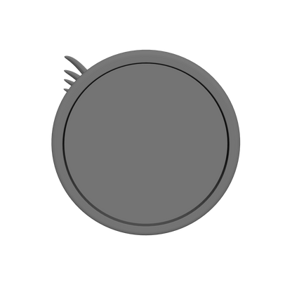 Emperor's Children Legion Shield Round for McFarlane Toys Traitor Marine Action Figures Custom 1:10th Scale Parts