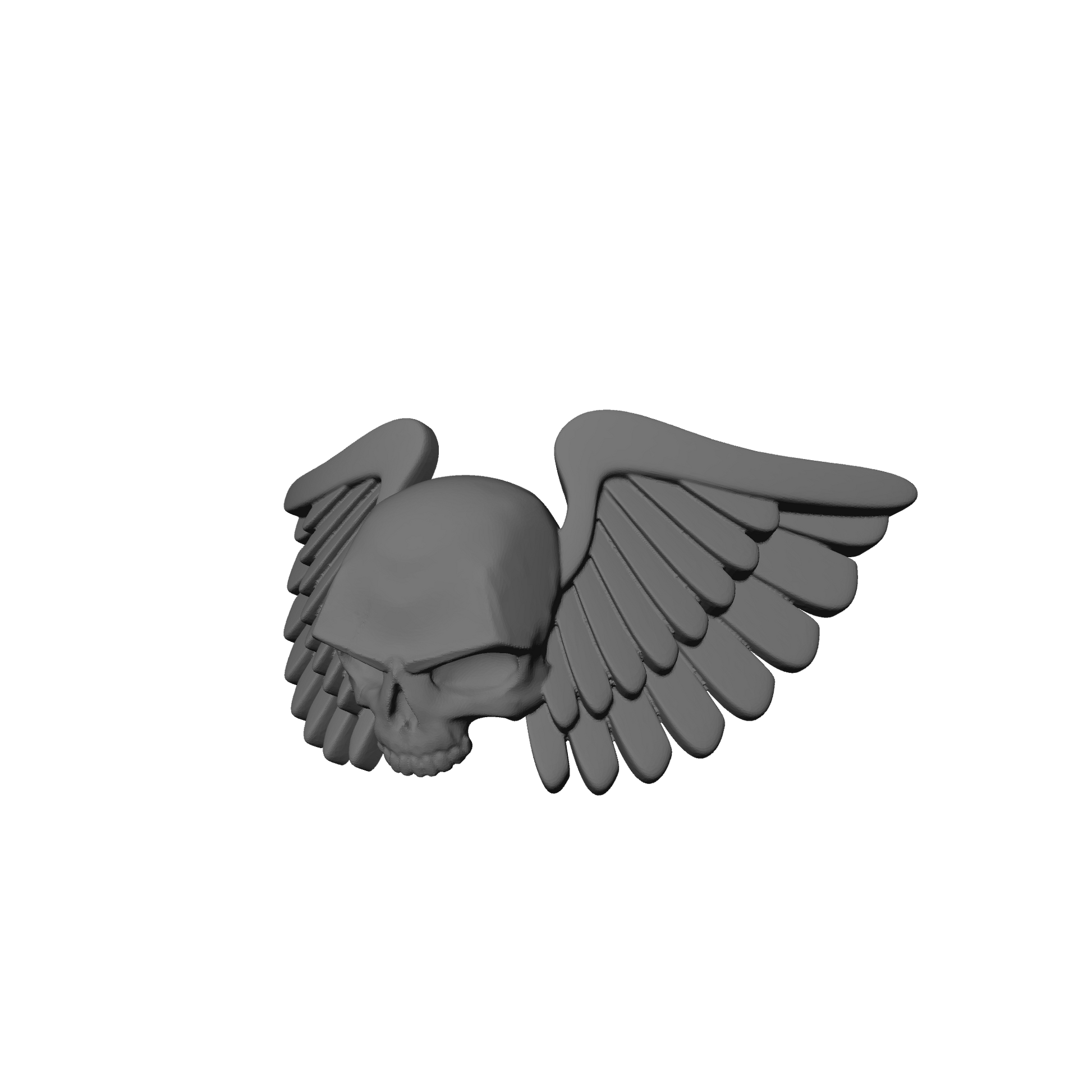 Custom Space Marine Mortifactors Chapter Shin Guard Decal Skull with Wings for McFarlane Toys Battle Brother Action Figures