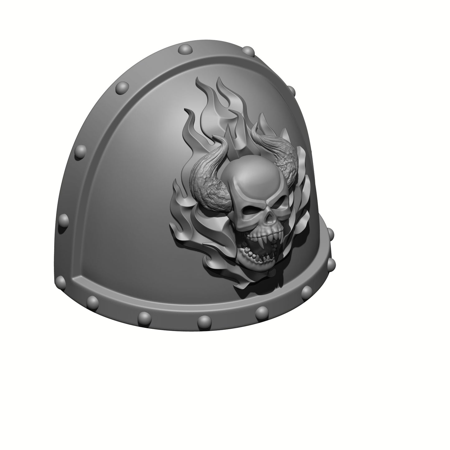 Word Bearers MK VII Elite Shoulder Pad with Studs for McFarlane Toys Space Marine Action Figures