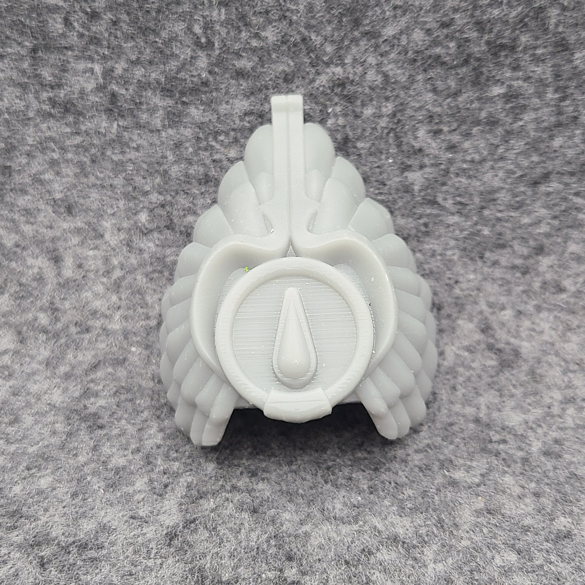 Blood Angels Legion Sanguinary Guard Shoulder Pad Solid Feathers for McFarlane Toys Loyalist Marine Action Figures Custom 1:12th Scale Pauldron