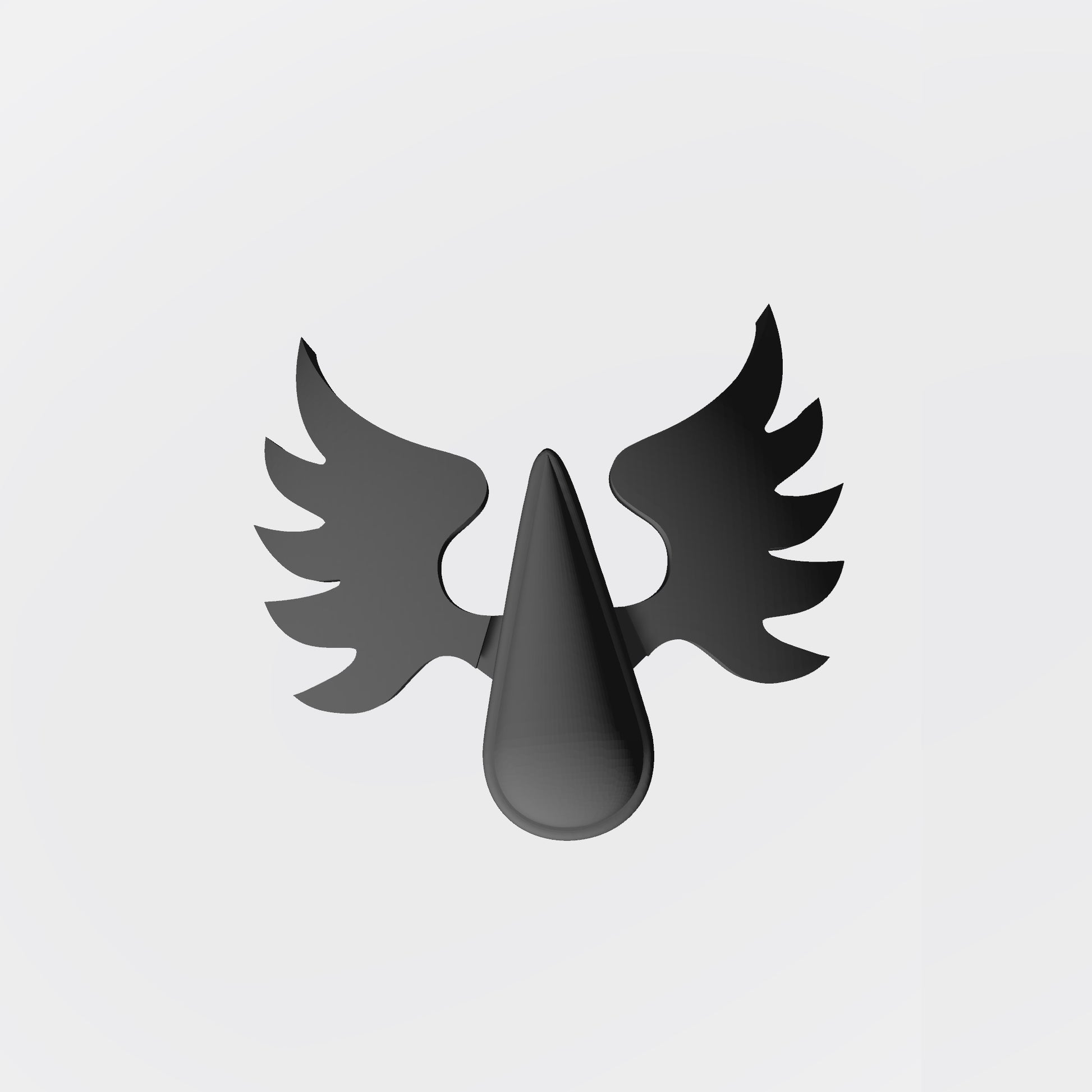 Blood Angels Winged Blood Drop Chapter Logo Shoulder Pad Decal for McFarlane Toys Space Marines