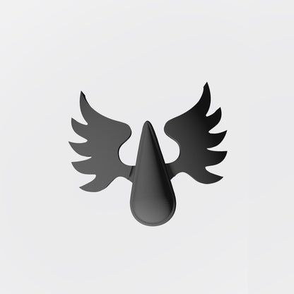 Blood Angels Winged Blood Drop Chapter Logo Shoulder Pad Decal for McFarlane Toys Space Marines