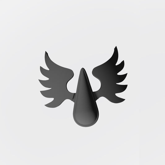 Blood Angels Winged Blood Drop Chapter Logo Shoulder Pad Decal for McFarlane Toys Space Marines