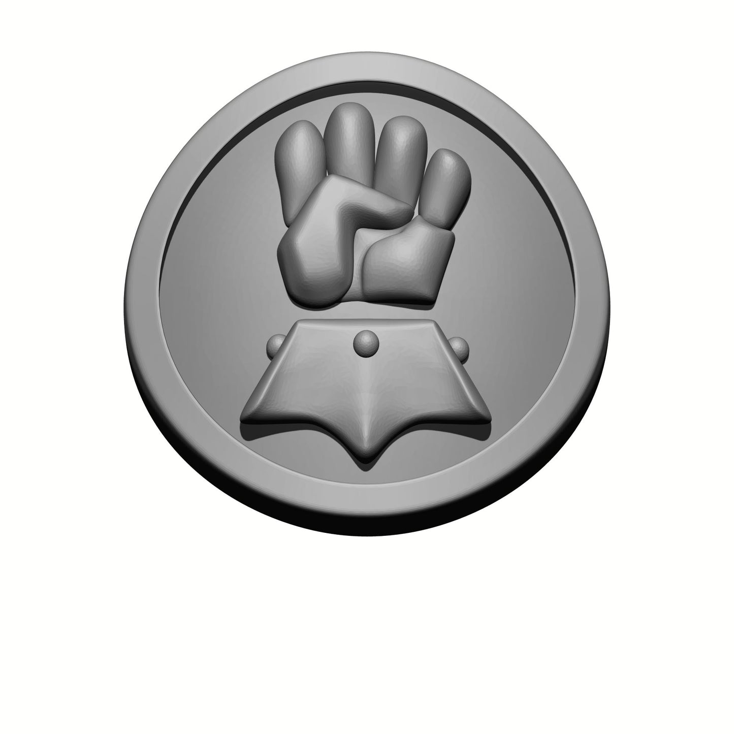 Imperial Fists Shoulder Pad Iconography - Pauldron Decal for McFarlane Toys Space Marine Action Figures