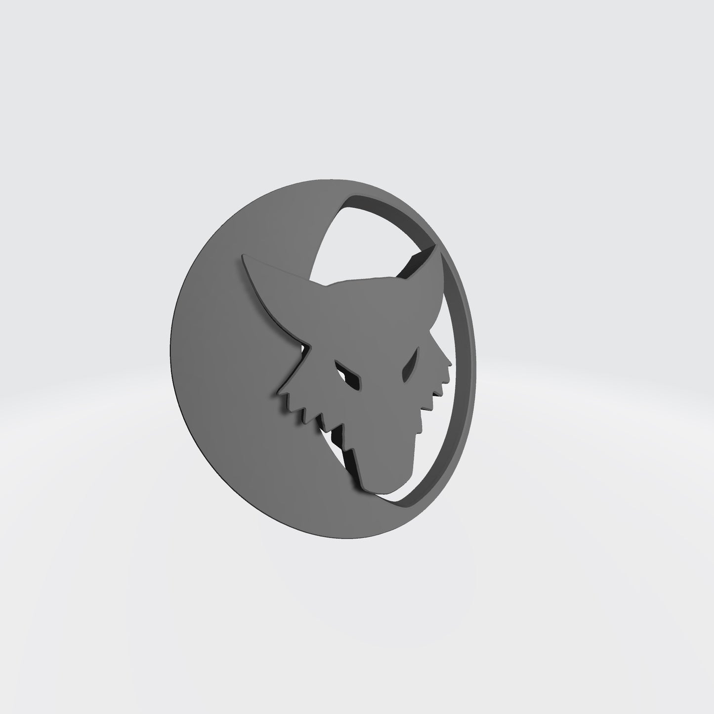 Space Marine Luna Wolves Legion Shoulder Pad Decal for Grimdark Battle Brothers Action Figures