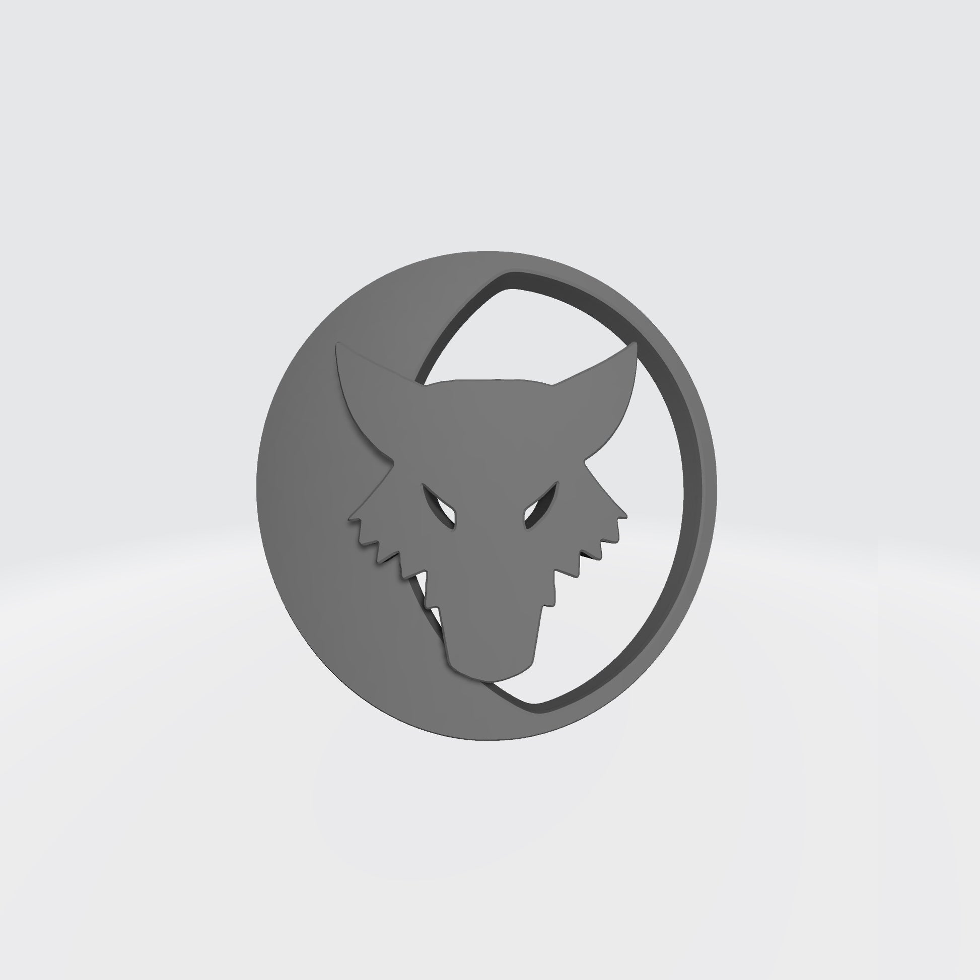Space Marine Luna Wolves Legion Shoulder Pad Decal for Grimdark Battle Brothers Action Figures